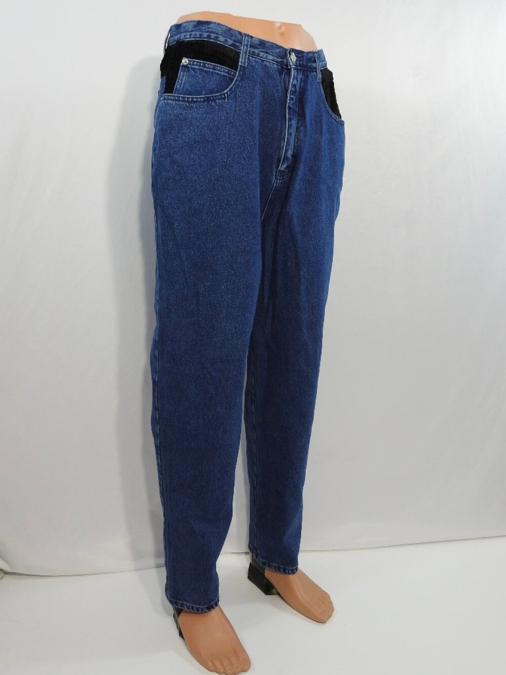 Zana Di Sz 16 90s Velvet Jeans Womens Denim 100% Cotton Vintage Y2K Mom